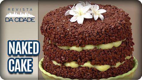 Receita De Mini Naked Cake Revista Da Cidade 19 09 2017 YouTube