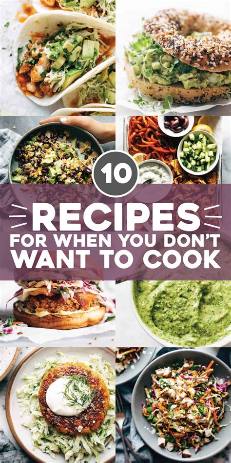 10 Recipes To Save You When You Just Don't Feel Like Cooking - Pinch of Yum