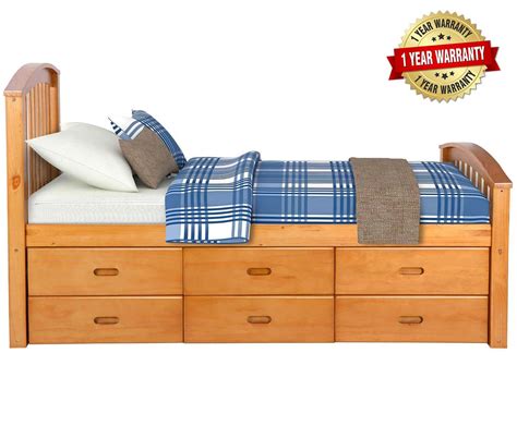 Top 10 Best Captains Beds In 2021 Reviews Solid Wood Captains Beds