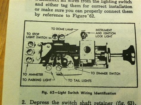 1953 Chevy Truck Headlight Switch Wiring Diagram - Goorganic