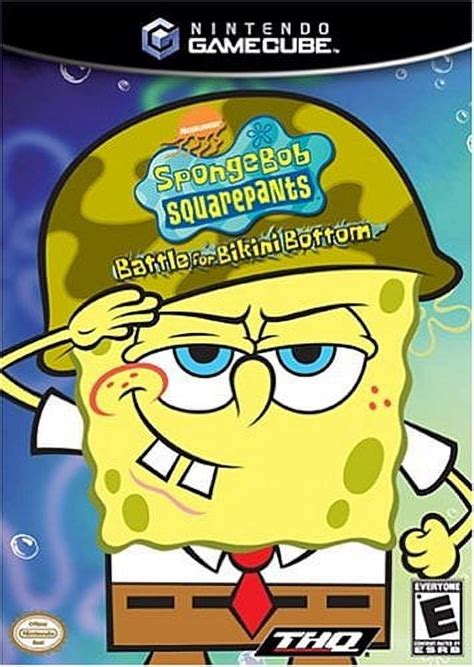 SpongeBob SquarePants Battle For Bikini Bottom Nintendo GameCube Walmart