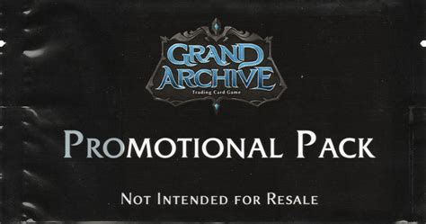 Grand Archive Promotional Packs Silvie Wrote A Blog