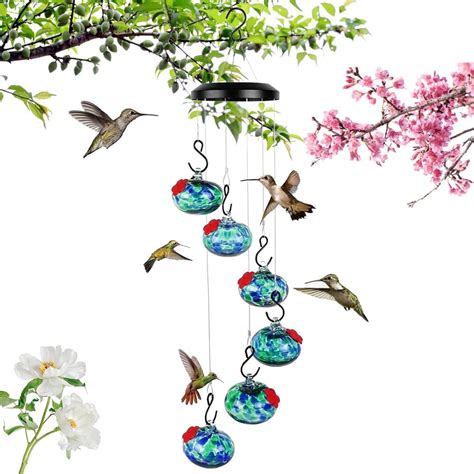 Amazon Charming Wind Chimes Hummingbird Feeders 2024 Upgraded