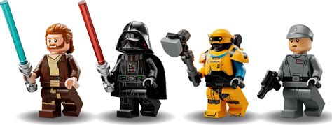 LEGO Star Wars Obi-Wan vs. Darth Vader (75334) Has Misprinted Minifigs ...