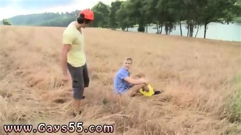 Gay Chiseled Nude Men Outdoors Anal Sex In Open Field