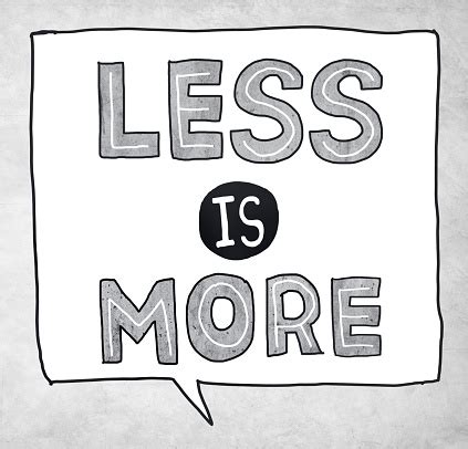 minimal simplicity efficient complexity concept stock