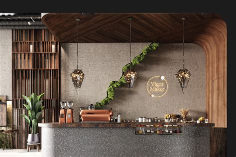 Vigor Maker - айдентика кофейни on Behance
