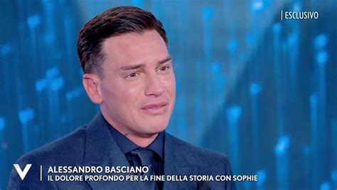 Alessandro Basciano A Verissimo Replica A Sophie Codegoni Tvblog