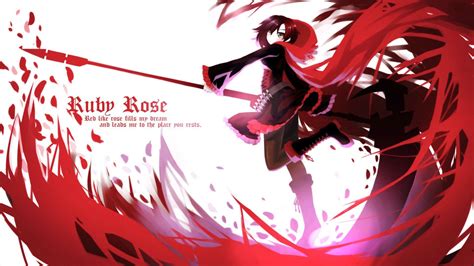 Ruby Rose Rwby Wallpaper