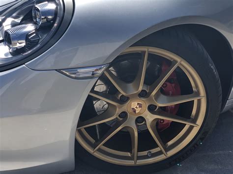 Aurum Gold Rims Prismatic Powder Color Page 5 Rennlist Porsche