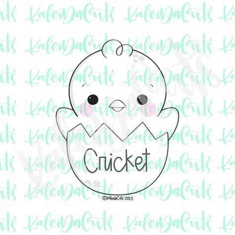2023 Hatched Chick Cookie Cutter - KaleidaCuts