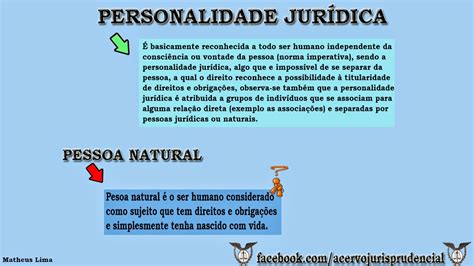 O Que Personalidade Juridica - O Que é Personalidade Juridica - NAZAEDU