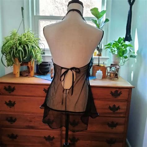 The Priscilla Collection Sheer Baby Doll Lingerie Depop