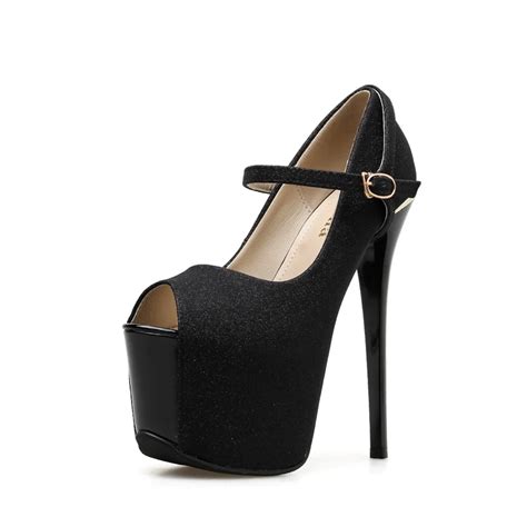 DiJiGirls/туфли-лодочки на высоком тонком каблуке 16 см; вечерние ...