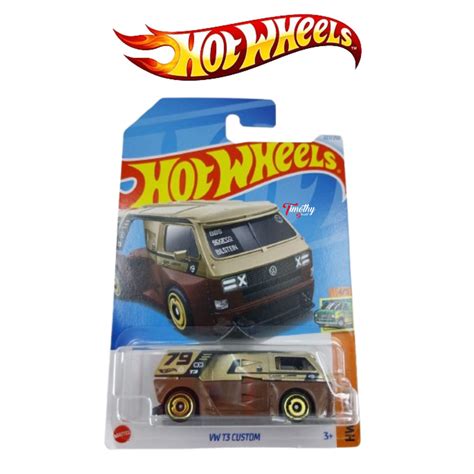 Hot Wheels Volkswagen Vw T Custom Gold Brown Hw Vans Shopee Malaysia