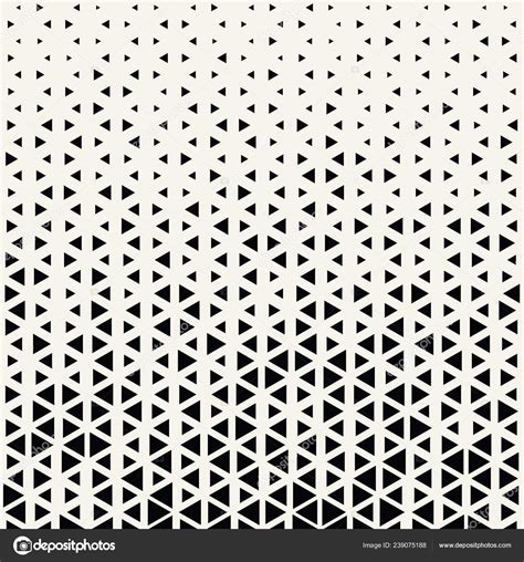 Triangle Pattern Black And White Border