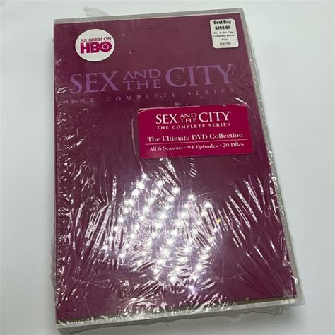 Media Nwt Ultimate Sex And The City Dvd Collectionall Seasons Episodes Disc Poshmark