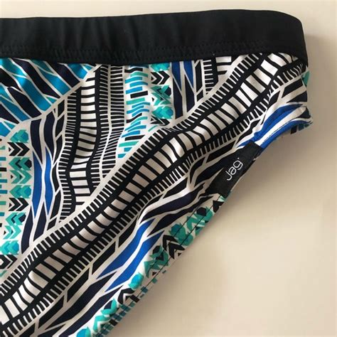 Jag Jeans Swim Jag Chevron Geo Multi Strap Bikini Top And Bottoms Poshmark