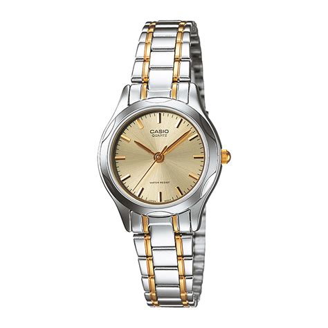 Reloj Casio Ltp Sg A Acero Mujer Plateado Btime