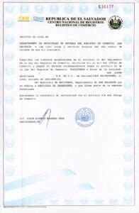 Certificado de no inscripción en DGI en El Salvador Pasos para