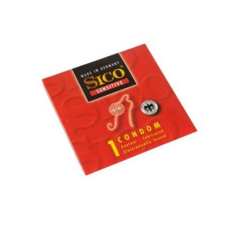 Préservatifs Sico Sensitive - EspaceMan.com vente de textiles homme