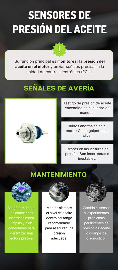 Los Sensores Del Motor Señales De Avería Y Mantenimiento