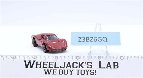 Ford Mark Iv Red Redline Hot Wheels Mattel Vintage Rl Wheeljack S Lab