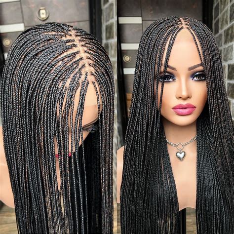 40” Microbraids Full Lace Wig Wigsbygaga