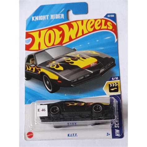 Jual Hot Wheels K I T T Black Flame Hw Screen Time Knight Rider Shopee Indonesia