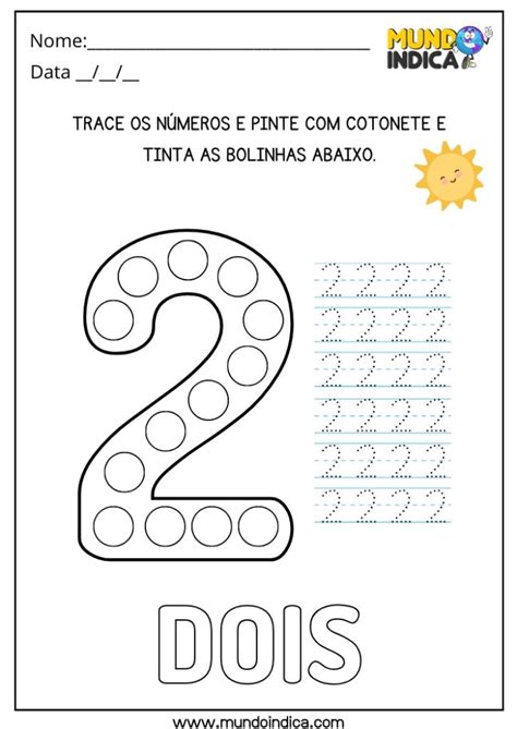 Atividades Do Número 2 Para Imprimir - 10 Atividades com o Número 2 Prontas para Imprimir