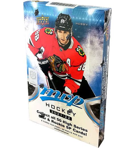 Upper Deck NHL 2021 22 MVP Hockey Hobby Box Stickerpoint