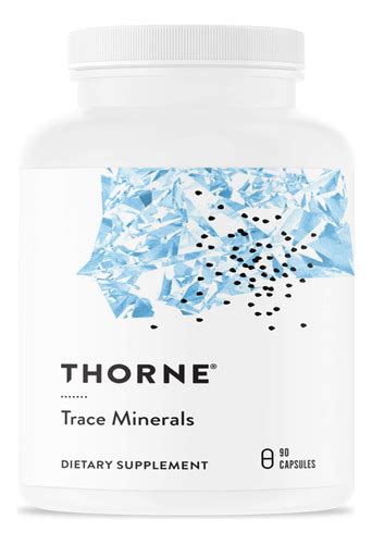 Thorne Trace Minerals - Complejo De Oligominerales Completo, | Envío gratis