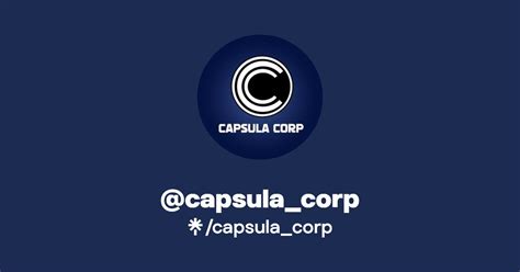 capsula_corp | Instagram, Facebook | Linktree