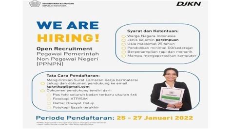 Lowongan Kerja Kantor Pelayanan Kekayaan Negara Dan Lelang Rekrut