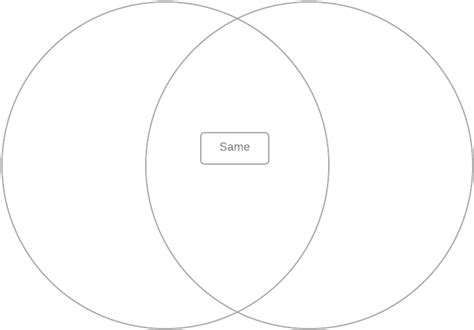 2 Set Venn Diagram Circle Free Transparent Png Download Pngkey