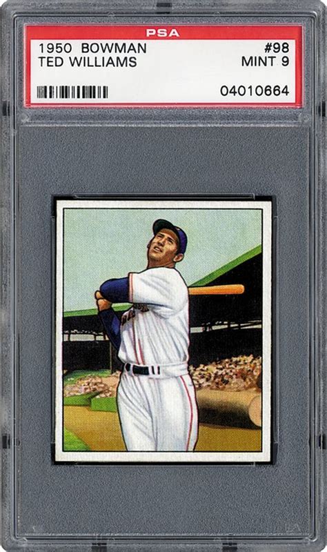 1950 Bowman Baseball Cards Psa Population