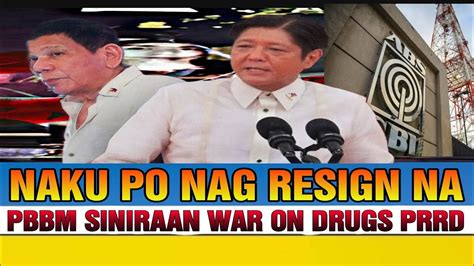 Just In Naku Po Pres Bbm Na Shocked Ng Yari Sa Pag Aabuso Ng War On