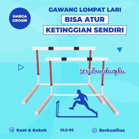 jual start lari gawang alat lari gawang peralatan gawang lari gls