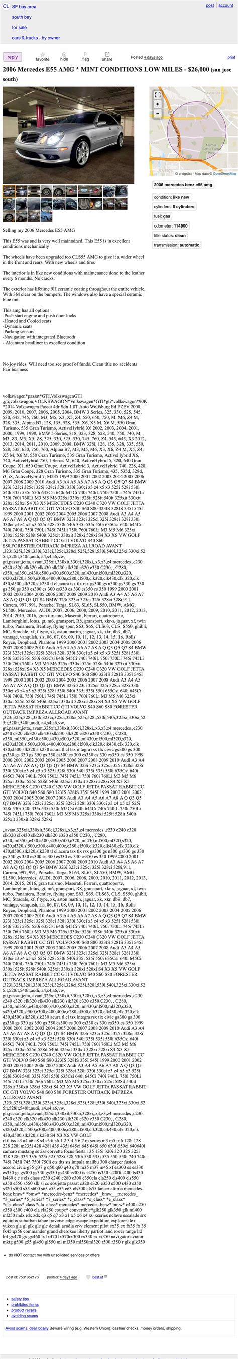 www craigslist com bay area california 5