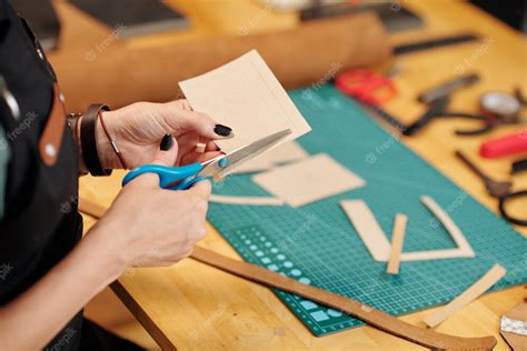 premium photo cutting  cardboard patterns  scissors