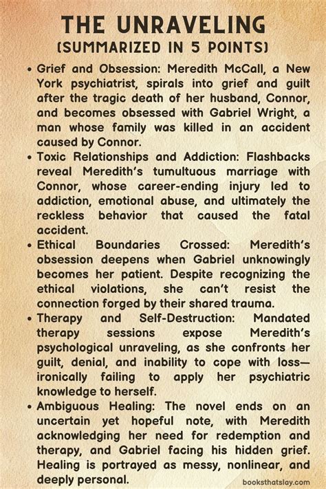 The Unraveling by Vi Keeland Summary, Characters and Themes