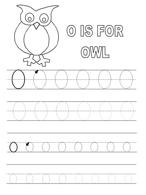 Letter O Worksheets for Preschool | Activity Shelter