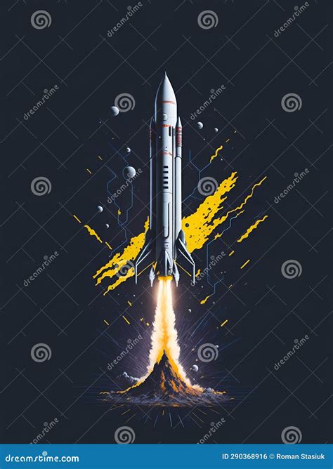 The Journey of a Rocket Launch As it Defies Gravity and Soars into ...