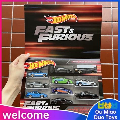 Hot Wheels Velocidade E Paix O Tema Caixa De Presente Dez Filmes Em