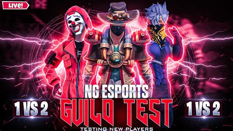 Free Fire Live Guild Test Custom Room Ff Live Guild Test Free Fire