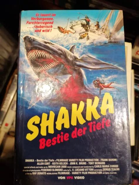 Vhs RaritÄt Shakka Bestie Der Tiefe 1990 Uncut Eur 2199 Picclick De