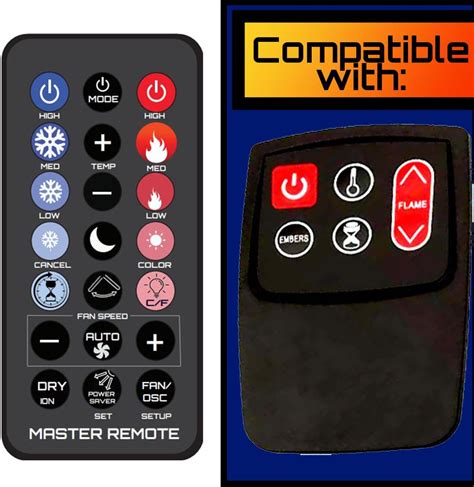 Amazon Replacement Remote Control For Fire Place Twin Star