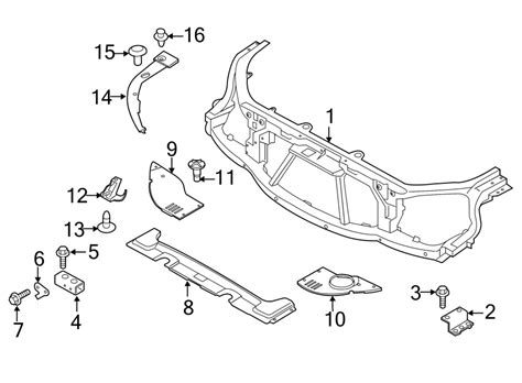 1991 Land-rover End. Radiator Support. (Front). NO STOCK NO - LR099687 ...