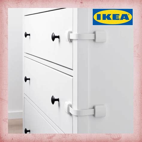 IKEA UNDVIKA Multi latch, white | Shopee Malaysia