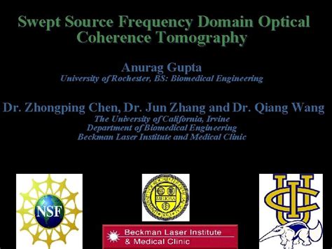 Swept Source Frequency Domain Optical Coherence Tomography Anurag